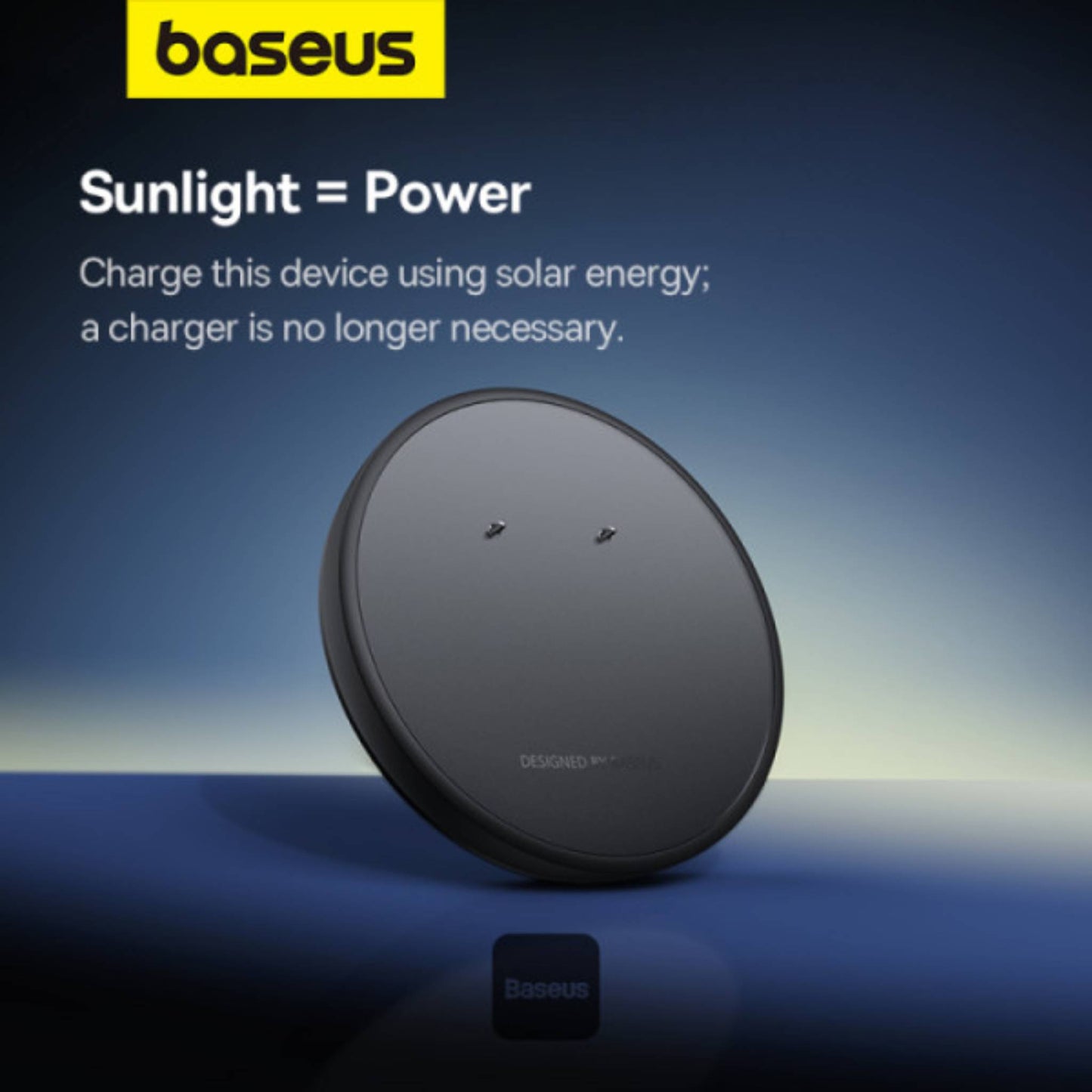 Baseus C-Mic CM10 Solar Charging Single Ear Wireless Earphone for Car