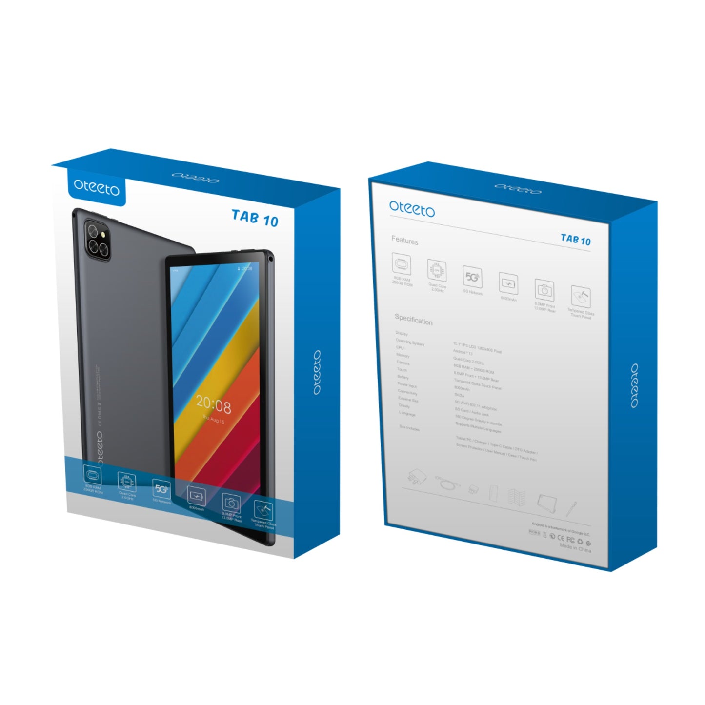 Oteeto TAB 10 Tablet PC 6GB/128GB Bahrain Goods