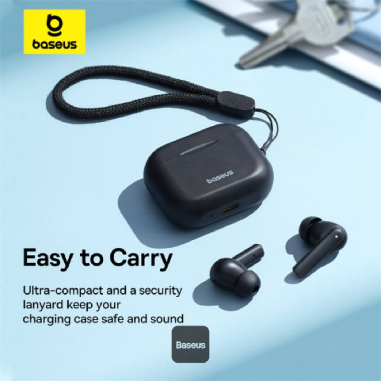 Baseus Bowie E17 True Wireless Bluetooth Earphones With Dual Mic ENC & Punchy Bass