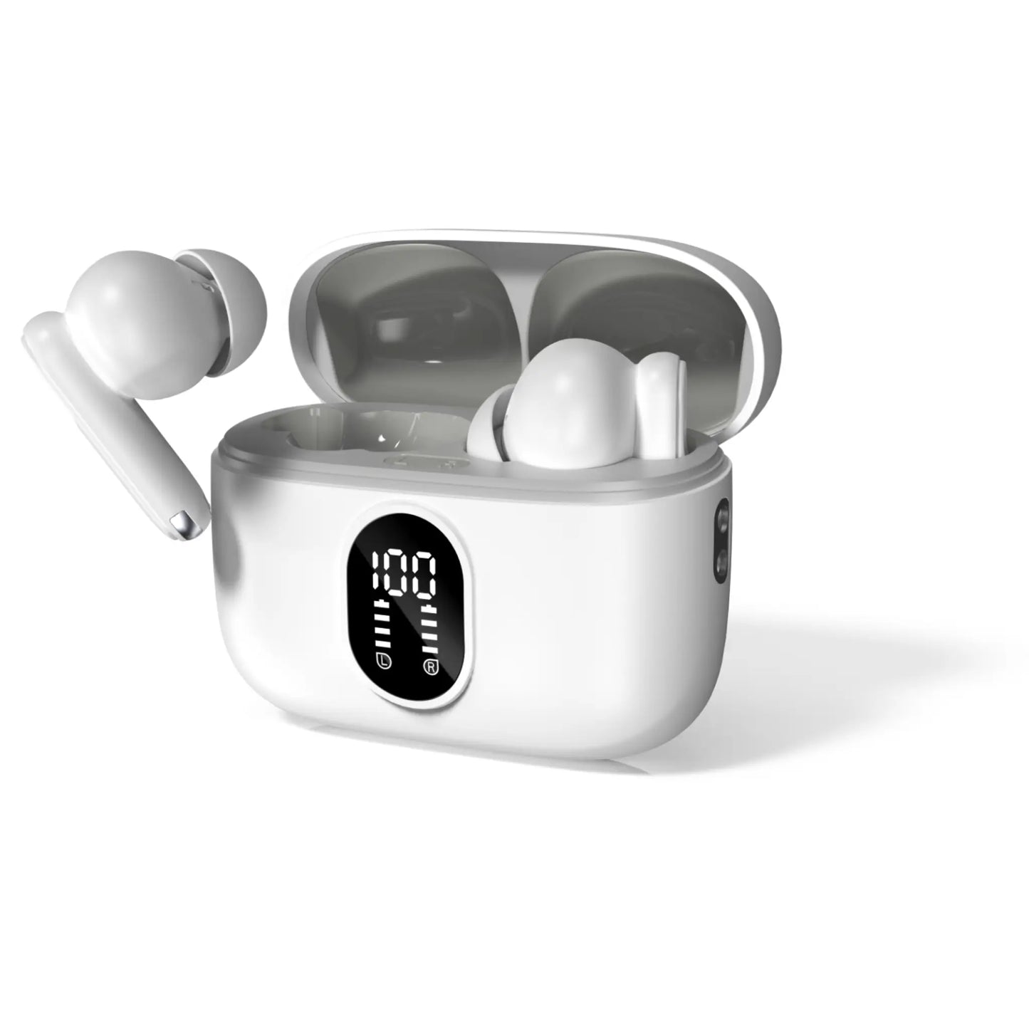 Hezire HBudz Aura Wireless Earbuds | Hybrid ANC + ENC, Bluetooth 5.3 | HEZ-TWS-550