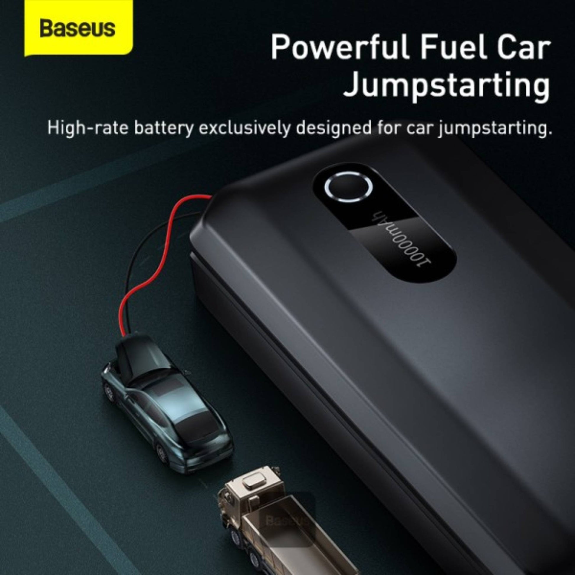 Baseus Super Energy Air Car Jump Starter Built-in 10000mAh Power Bank