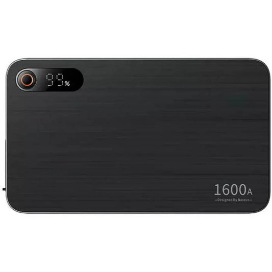 Baseus, Super Energy Pro Black+ Car Jump Starter 1600A Peak, 16000mAh Power Bank