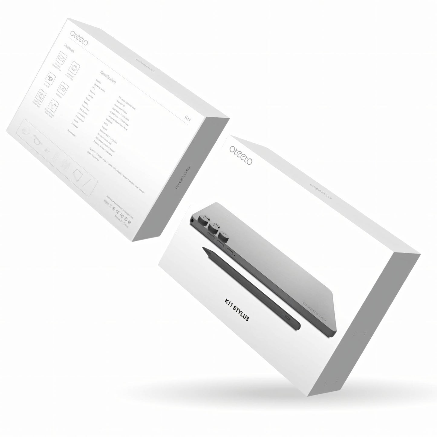 OTEETO K11 Stylus Tablet PC | 9″ INCELL Display, 8GB RAM, 512GB Storage