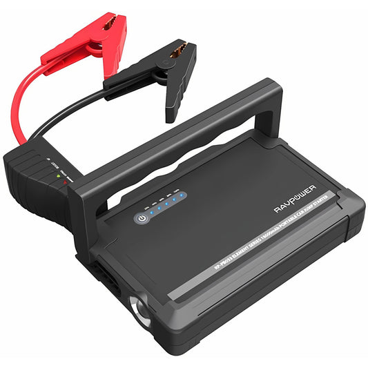 RAVPower 18000mAh Element Black Car Jump Starter