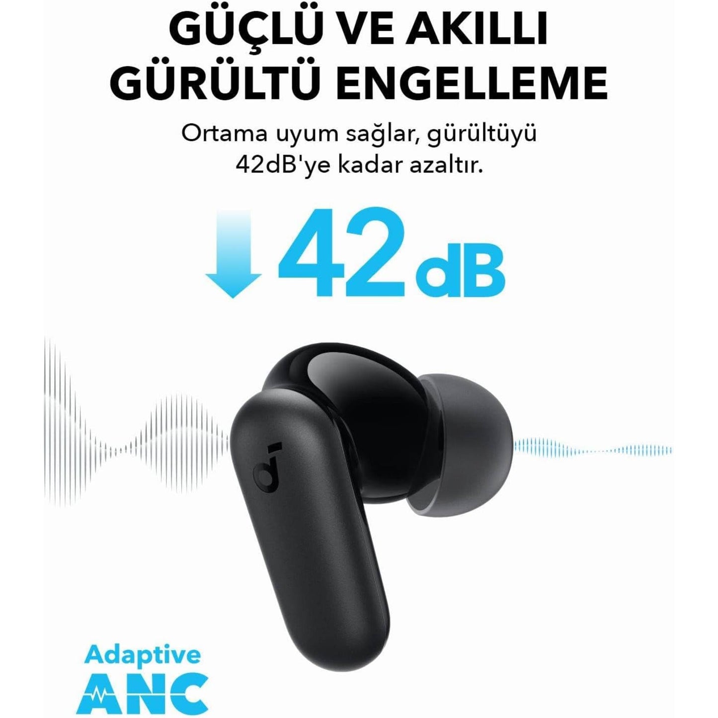 Soundcore by Anker R50i NC Wireless Bluetooth Earphones
