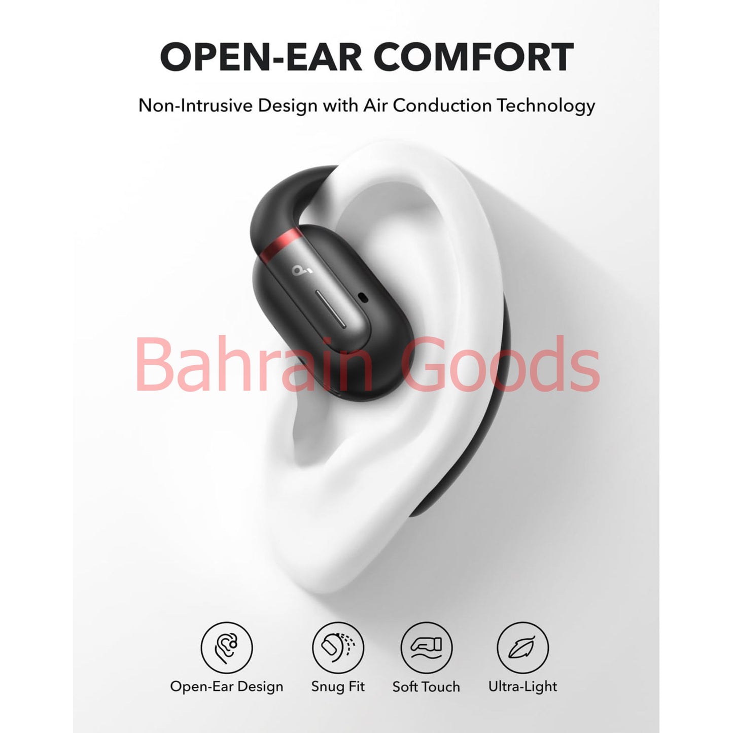 Soundcore V30i Open-Ear Headphones, Ultra-Comfort, Lightweight Design | Bahrain Goods