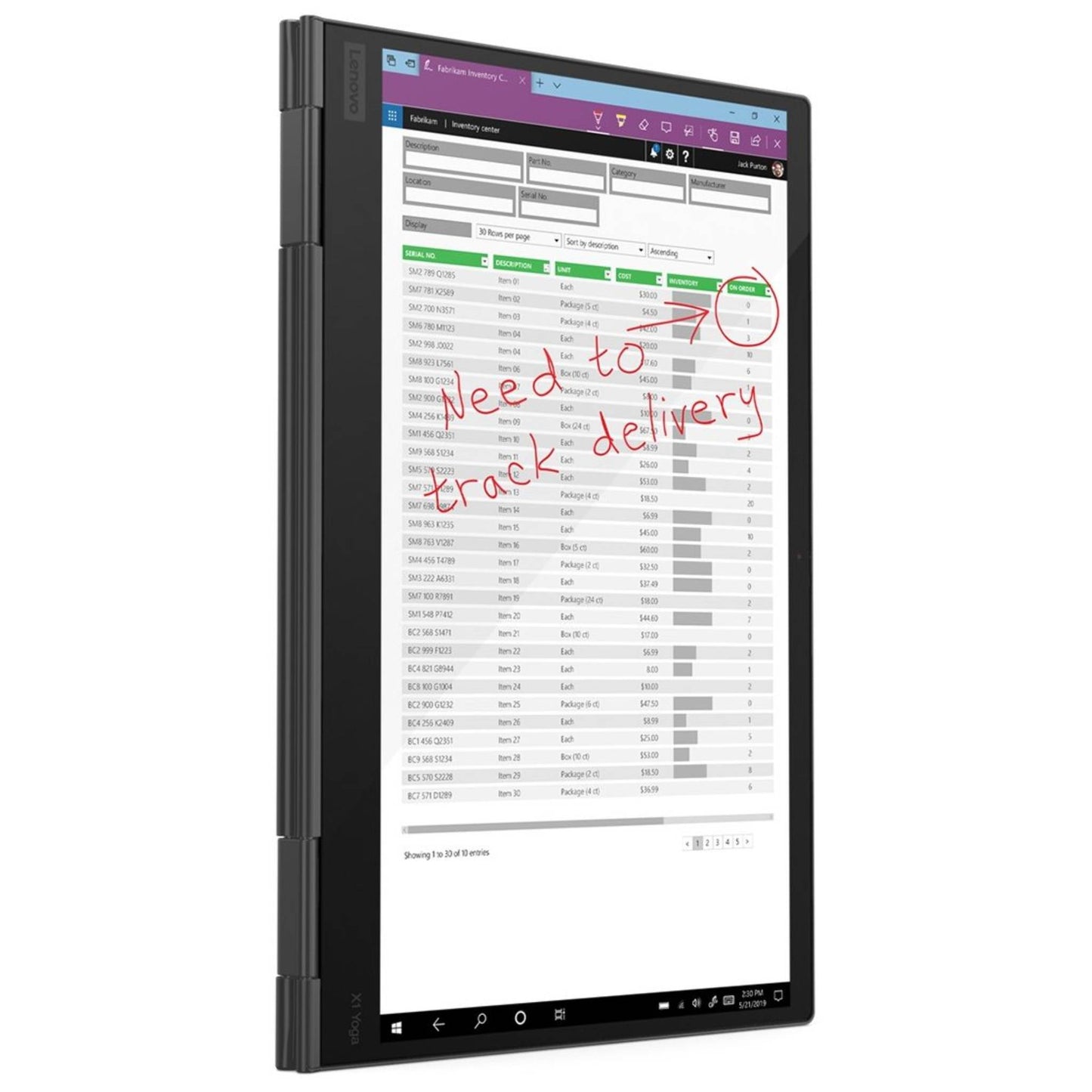 Lenovo ThinkPad X1 Yoga Gen 5 x360 2 in 1 | Intel Core i7 10610U