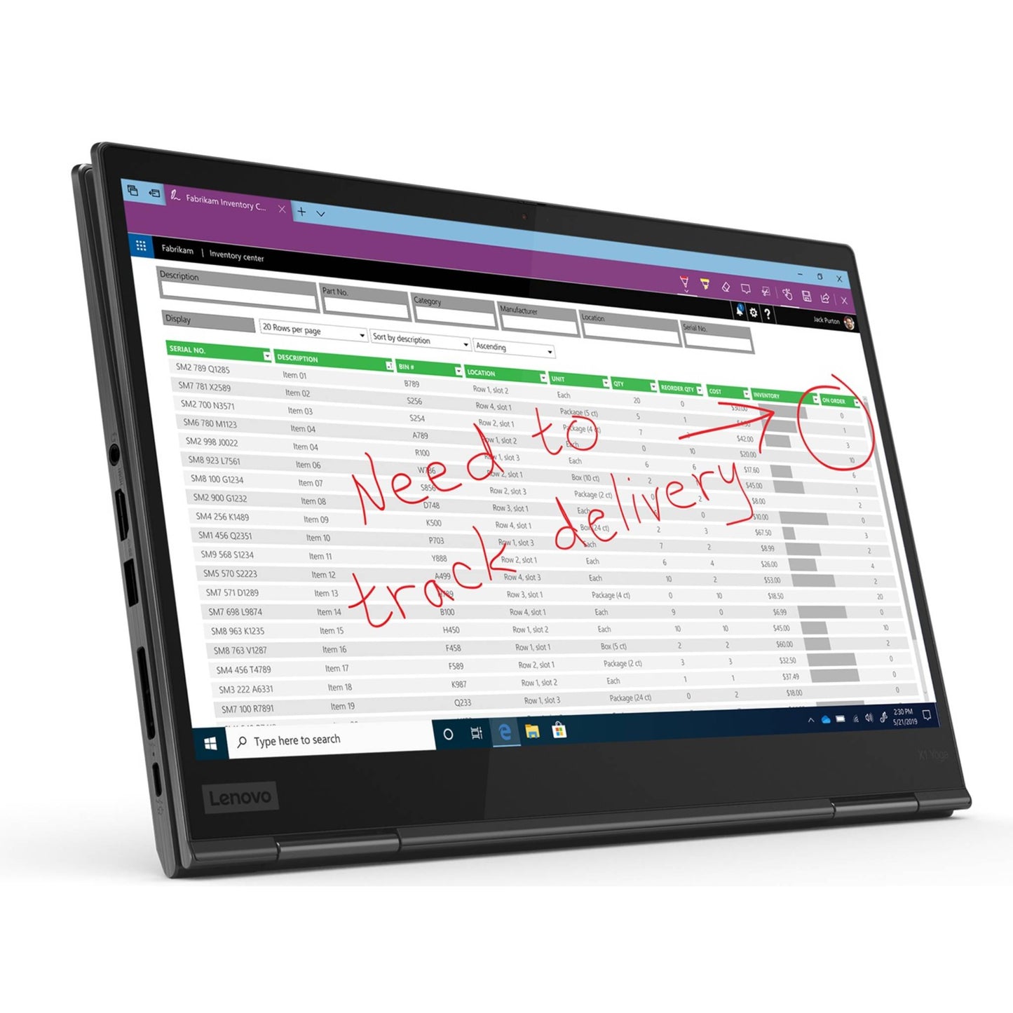 Lenovo ThinkPad X1 Yoga Gen 5 x360 2 in 1 | Intel Core i7 10610U