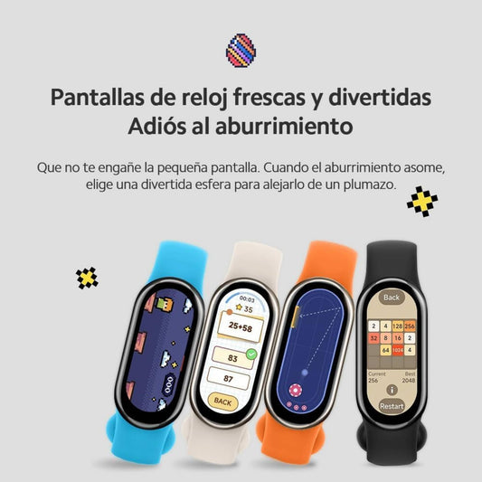 Xiaomi Smart Band 8 – Fitness Tracker with AMOLED Display & Long Battery