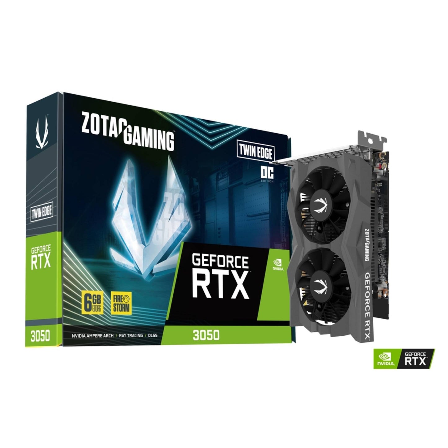 ZOTAC GAMING GeForce RTX 3050 6GB GDDR6 Twin Edge OC
