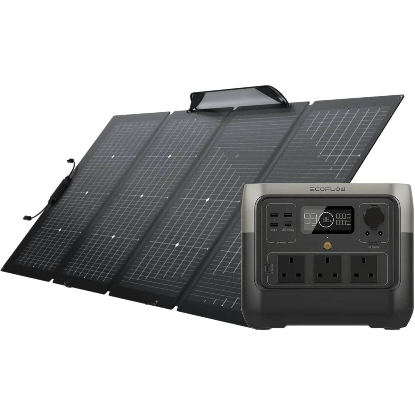 EcoFlow RIVER 2 Pro Portable Power Station | 768Wh capacity and 800W