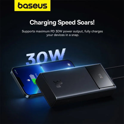 Baseus Star-Lord 30000mAh 30W Fast Charging Power Bank with Digital Display