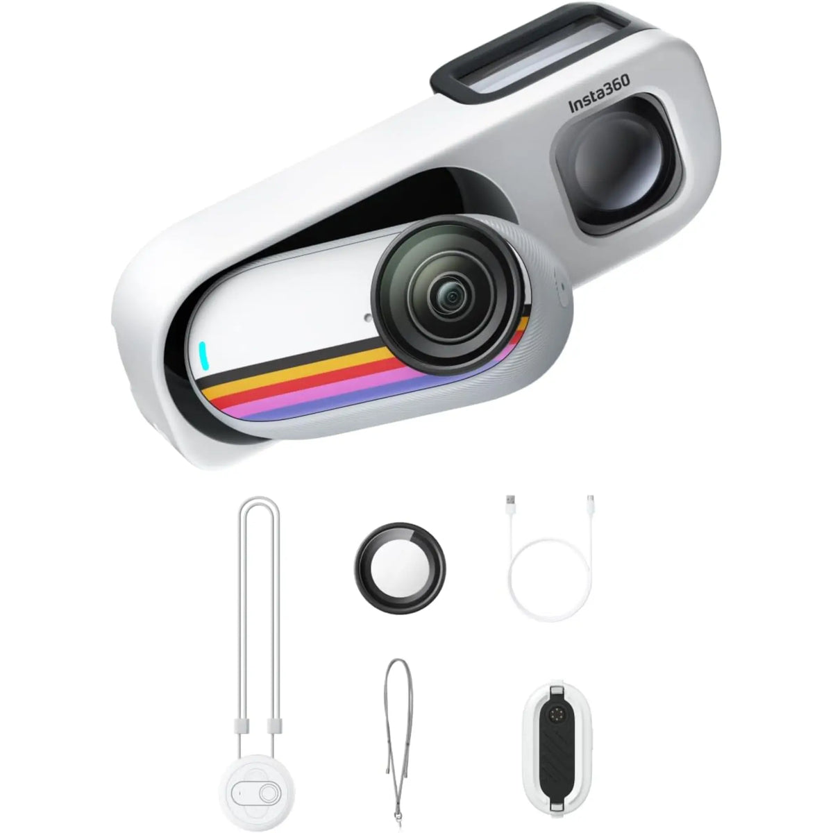 Insta360 GO 3S Retro Bundle 128GB Red 4K Camera