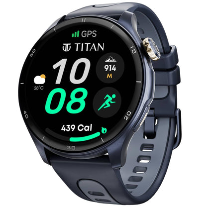 Titan Celestor Smartwatch | 1.43″ AMOLED, Dual-Band GPS