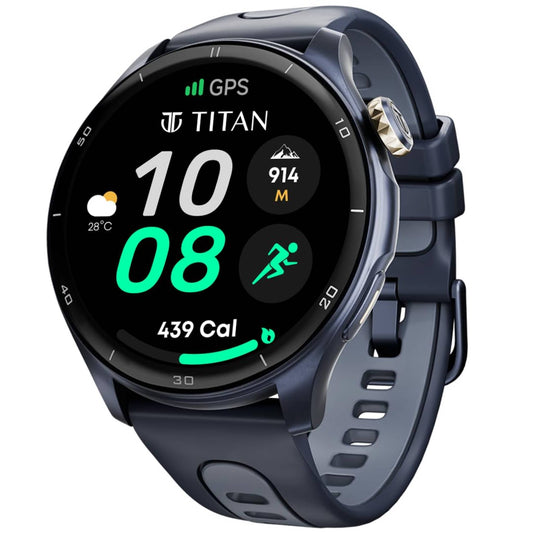 Titan Celestor Smartwatch | 1.43″ AMOLED, Dual-Band GPS