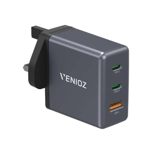 G-Tab VWC 65W GaN Fast Charger | USB-C PD Quick Charging Adapter