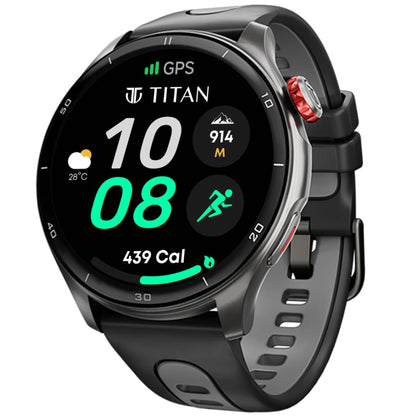 Titan Celestor Smartwatch | 1.43″ AMOLED, Dual-Band GPS
