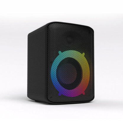 HiFuture EVENT Bluetooth Portable Mini-Speaker With RGB LED Light Black