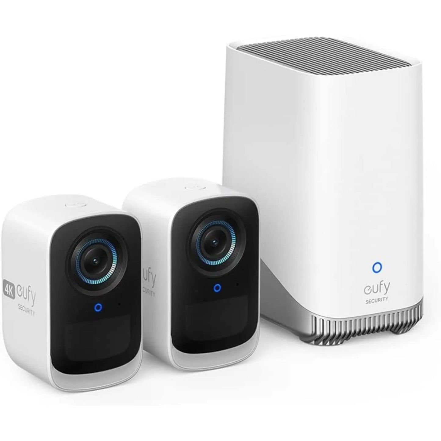 Eufy Security S300 eufyCam 3C 2‑Cam Kit 4K Outdoor Wireless Security Camera