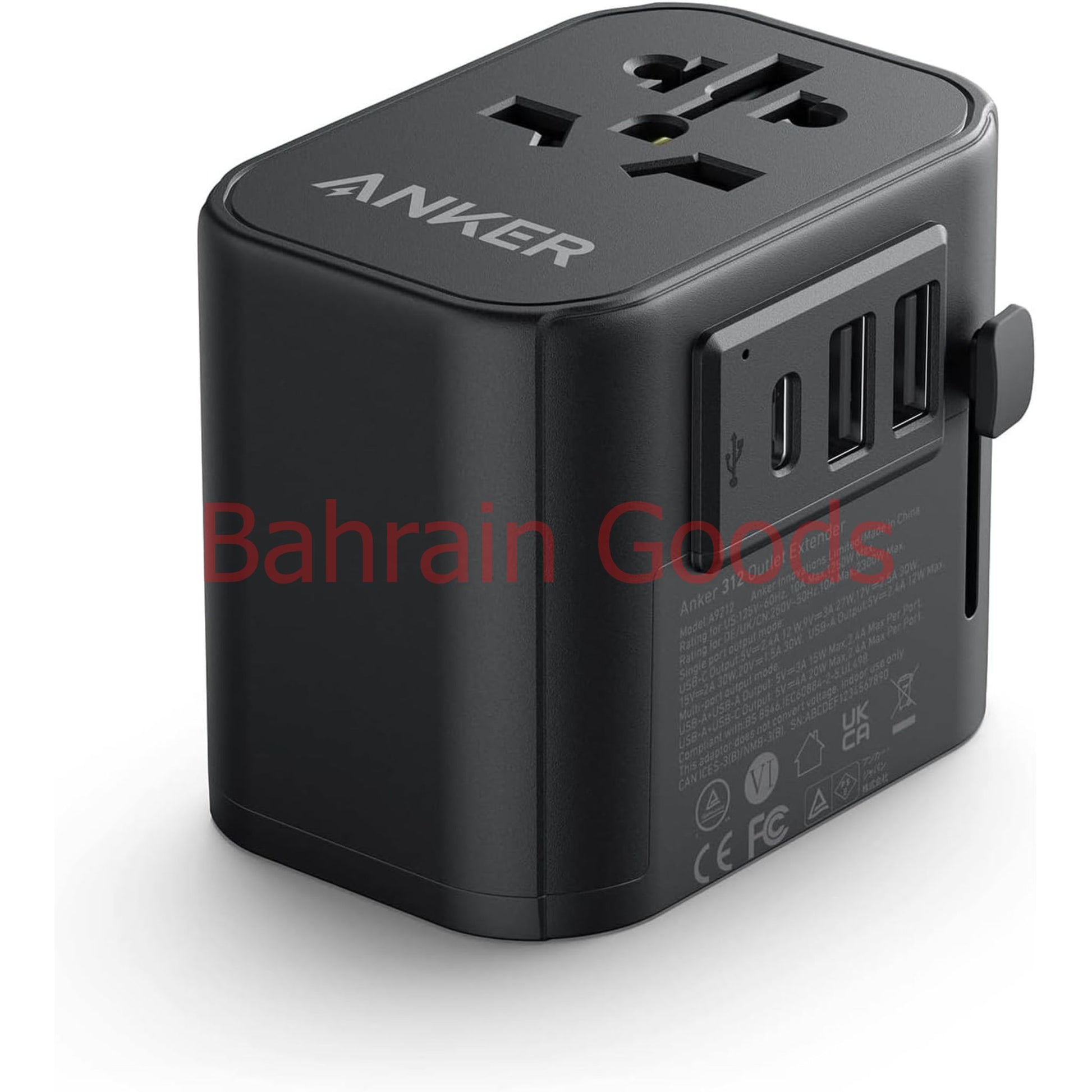 Anker PowerExtend 30W, Wall Charger with Travel Plug | Bahrain Goods