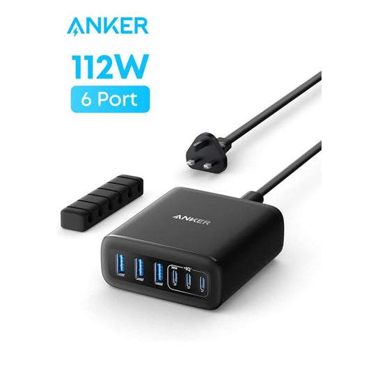 Anker Desktop Charger (112W, 6 Ports)