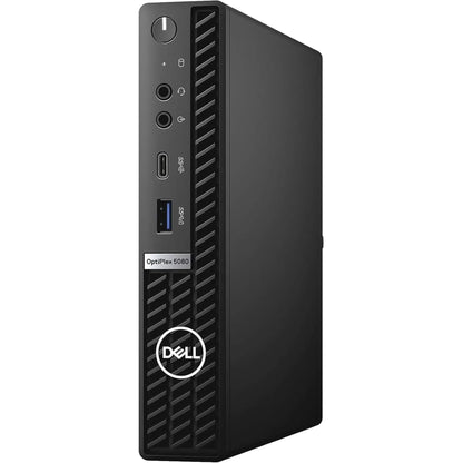 Dell OptiPlex 5080 Micro Desktop | 10th Gen Intel® Core™ i5-10500T | 16GB DDR4 RAM, 256GB NVMe SSD