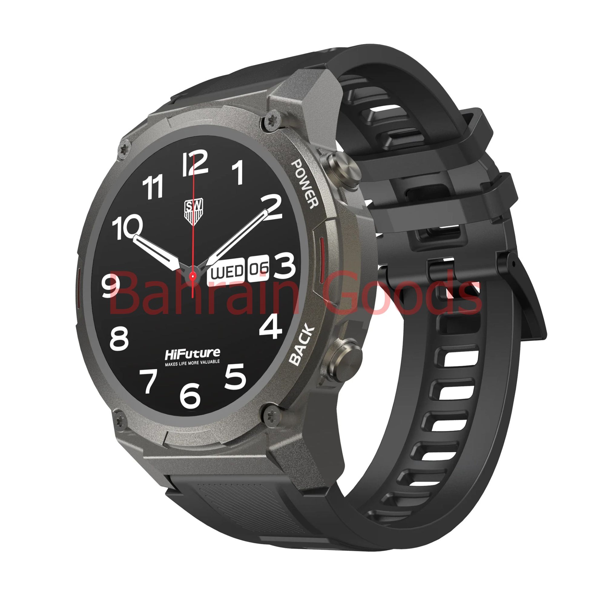 FutureGo Mix2 - AMOLED Wireless Calling Smartwatch Bahrain Goods