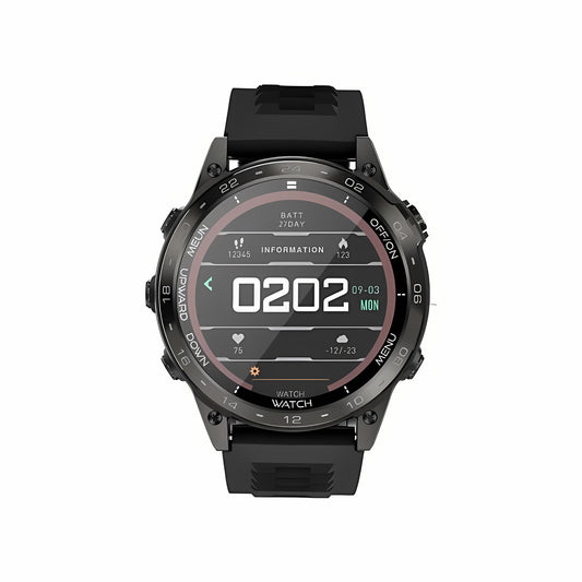 TELUX SPORTX Smart Calling Watch with 1.39” FHD Display & AI Voice Assistant