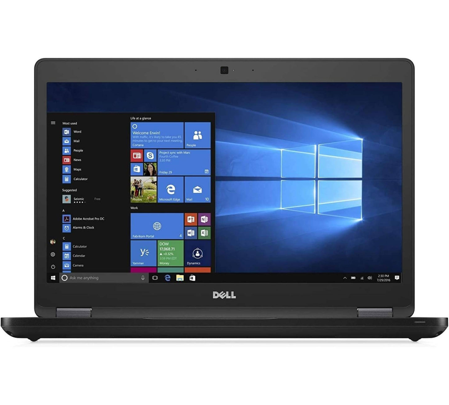 Dell Latitude 5480 Business Laptop, 14 Inch FHD Touchscreen, Intel Core i5-7300U  | 7th Generation