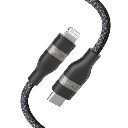 Anker USB-C to Lightning Cable 3ft Upcycled Braided MFi Fast Charging for iPhone