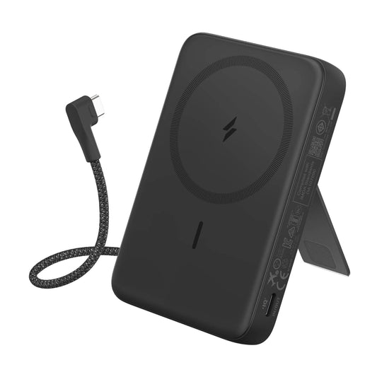 Anker Zolo Magnetic Power Bank, 10,000mAh Wireless Portable Charger with 30W Max Fast Charging,