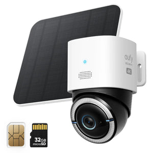eufy Security 4G LTE Cam S330 4K Solar Camera | Cellular AI Tracking