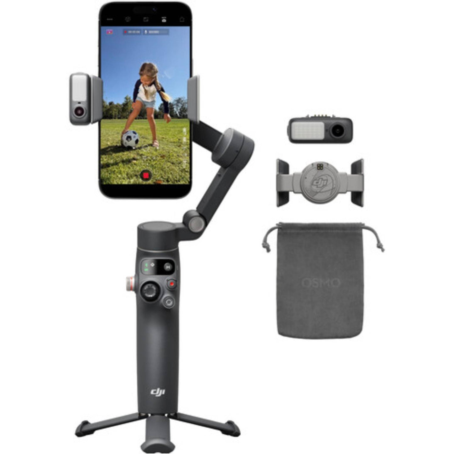 Osmo Mobile 8 Phone Gimbal | 3-Axis Stabilizer, 360° Pan, Native Tracking
