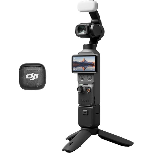DJI Osmo Pocket 4 Creator Combo 4K Vlog Camera with Gimbal