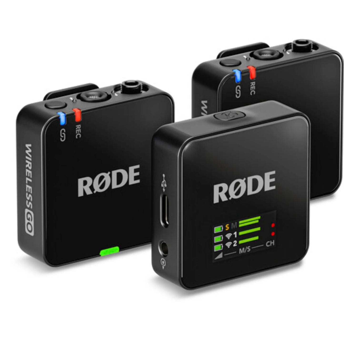 RØDE Wireless GO (Gen 3) Black Dual-Channel Wireless Microphone System