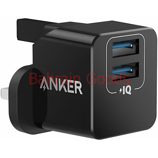 Anker PowerPort Mini Dual Port USB Charger (PowerIQ) | Bahrain Goods