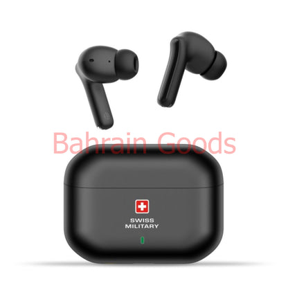 Swiss Military Delta 3 Earbuds with ANC+ENC Bahrain Goods