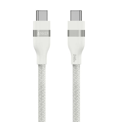 Anker USB-C to USB-C Cable (6ft, 240W, Upcycled-Braided)