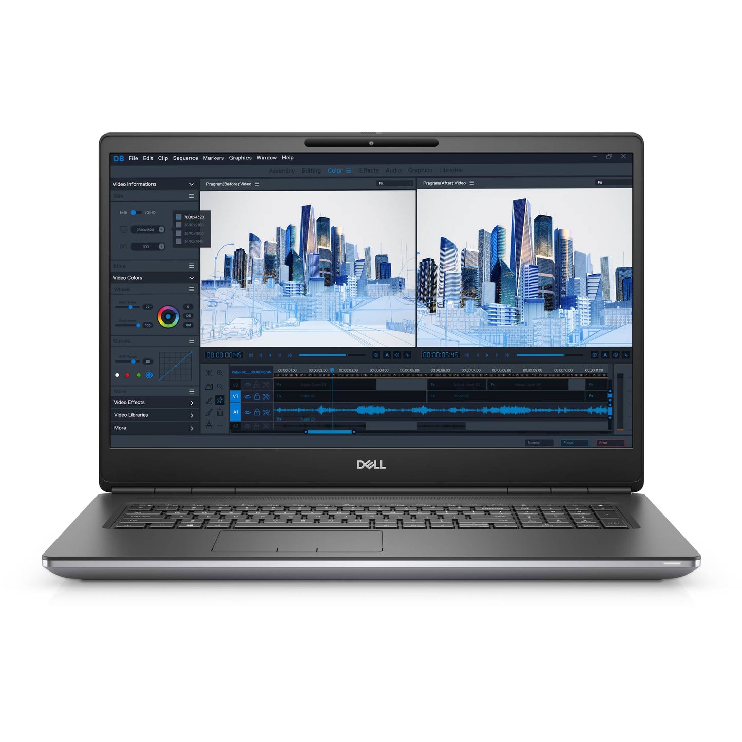 Dell Precision 7760 11th Gen Intel® Core™ i7-11850H | 4GB NVIDIA® T1200