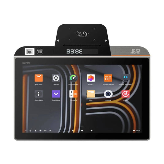 SUNMI D3 MINI All-in-One POS Terminal | Android 13 | Built-in Printer & Scanner