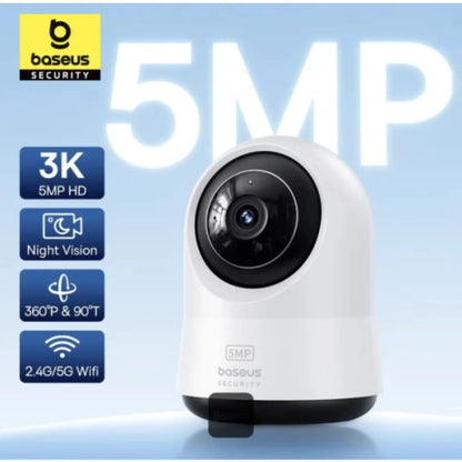 Baseus Security P1 Pro 3K Wi-Fi Indoor Camera | AI Detection & 360° Pan