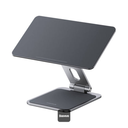 Baseus Mag Stable Magnetic Tablet Stand for iPad 12.9 | 360° Rotatable & Foldable Holder – Grey