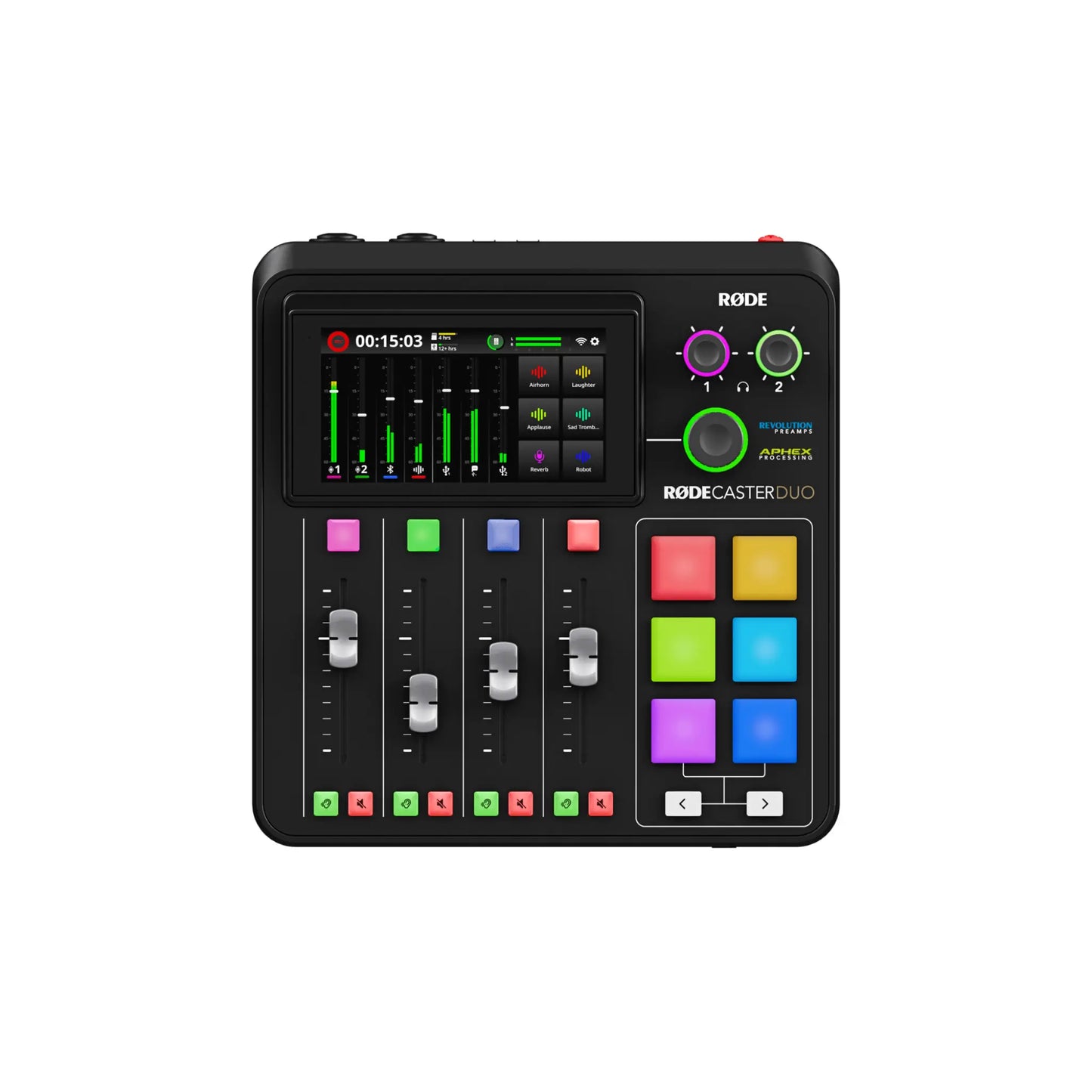 RØDE RØDECaster Duo Integrated Audio Production Studio | Podcast & Content Creator Mixer