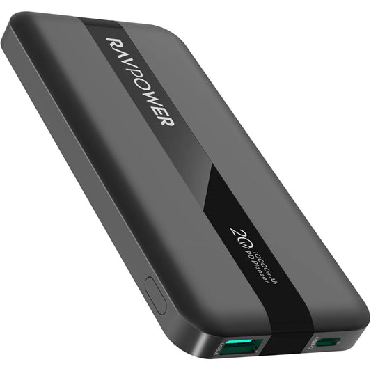 Ravpower RP-PB1236 PD20W 10000mAh 2-Port power bank Black