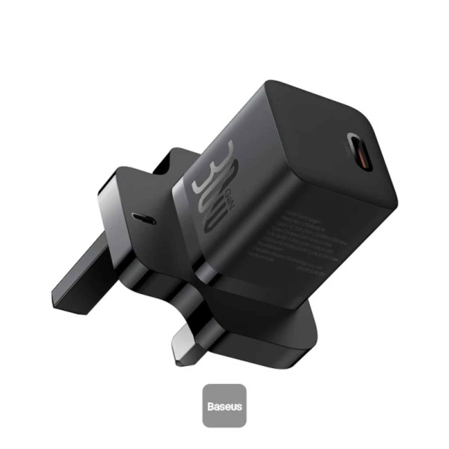 Baseus GaN5 30W Type‑C Mini Fast Charger UK Plug