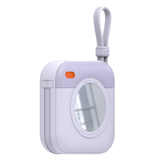 G-Tab FLEX10 - 10000mAh 22.5W Fast Charging Power Bank with Built-in Cables