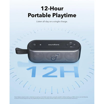 Soundcore Motion 100 Portable Bluetooth Speaker | Hi-Res Audio, Stereo Sound, IPX7 Waterproof