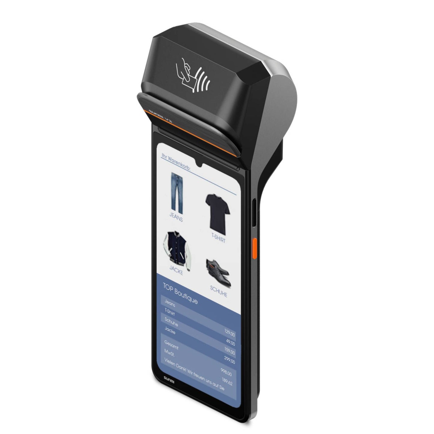 SUNMI V3 POS with Built-in Barcode Scanner | Android 13