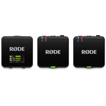 RØDE Wireless GO (Gen 3) Black Dual-Channel Wireless Microphone System