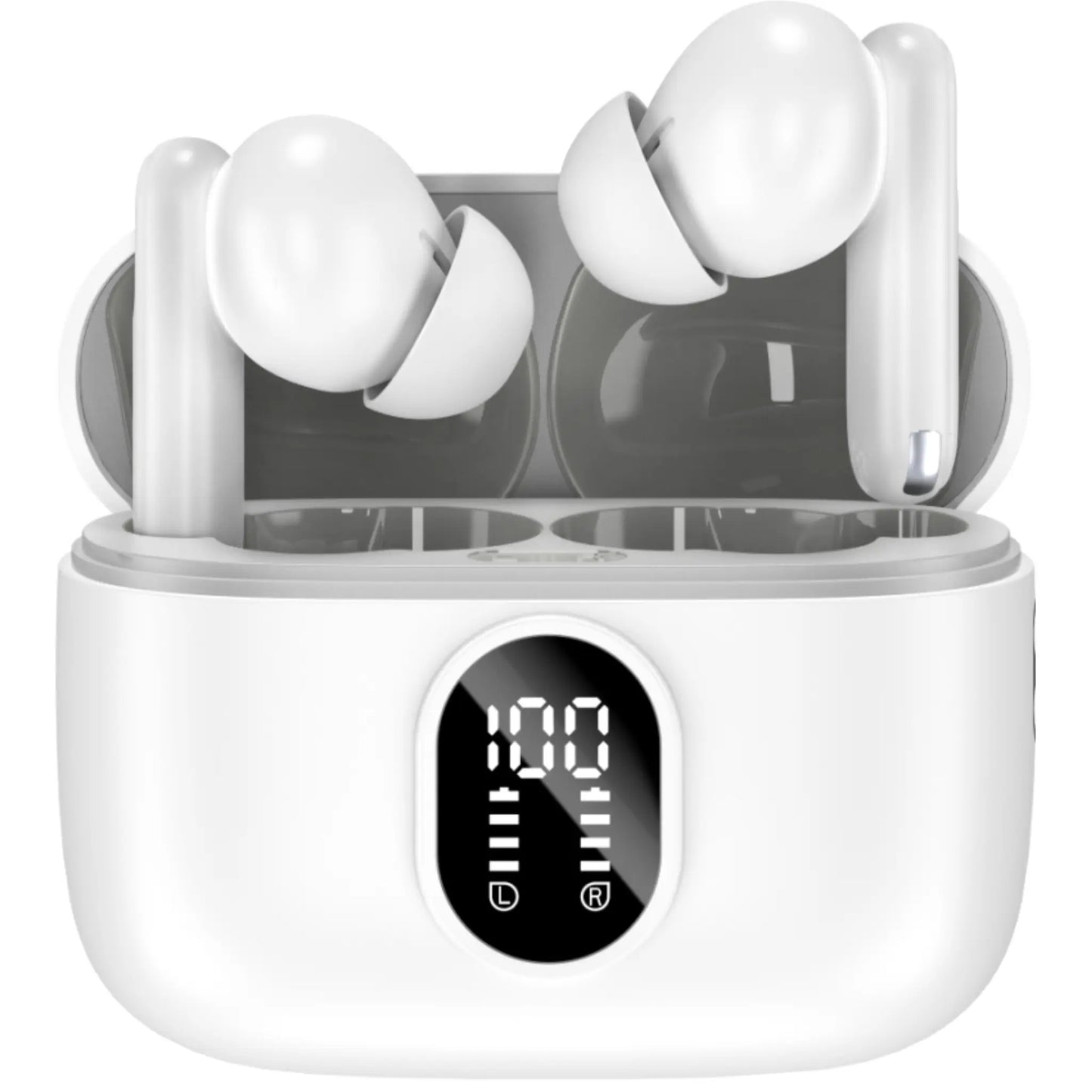 Hezire HBudz Aura Wireless Earbuds | Hybrid ANC + ENC, Bluetooth 5.3 | HEZ-TWS-550